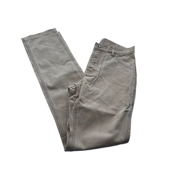 Taylor Stitch Pants Chinos Slacks Khaki Beige Men Button Fly Tapered Waist 28